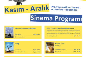 SİNEMA KULÜBÜ İZMİR: KASIM – ARALIK PROGRAMI