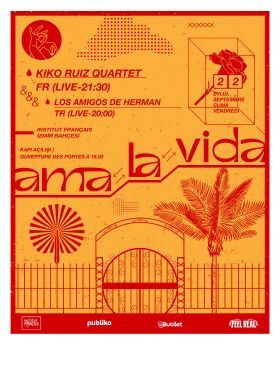 CONCERT : KIKO RUIZ Quartet « ÂMA LA VIDA »