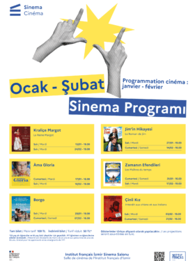 CINÉ-CLUB IF IZMIR : PROGRAMME JANVIER – FÉVRIER