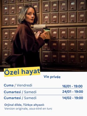 CINÉMA – VIE PRIVÉE