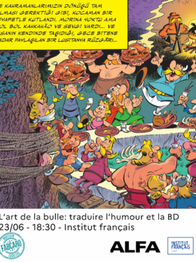 TABLE RONDE I L’ART DE LA BULLE: TRADUIRE L’HUMOUR ET LA BD